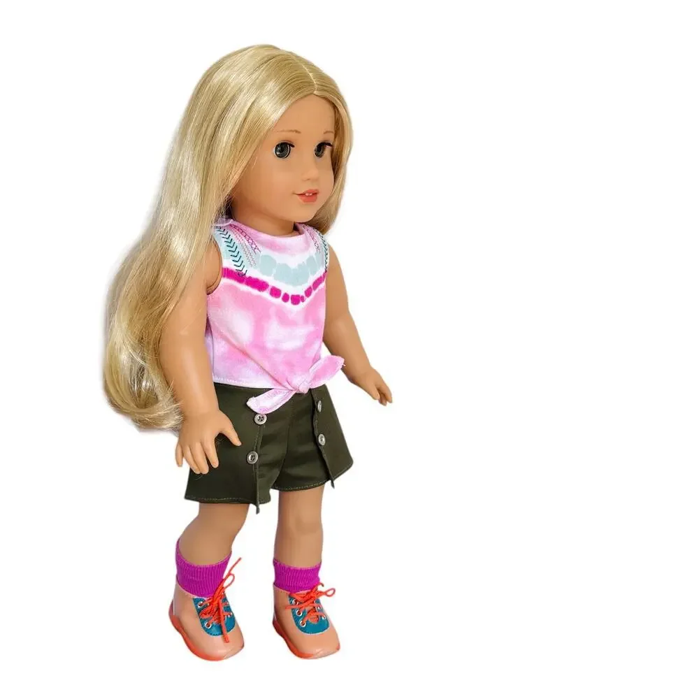 American Girl Doll Kira Bailey GOTY 2021 & Comfy Camping Outfit